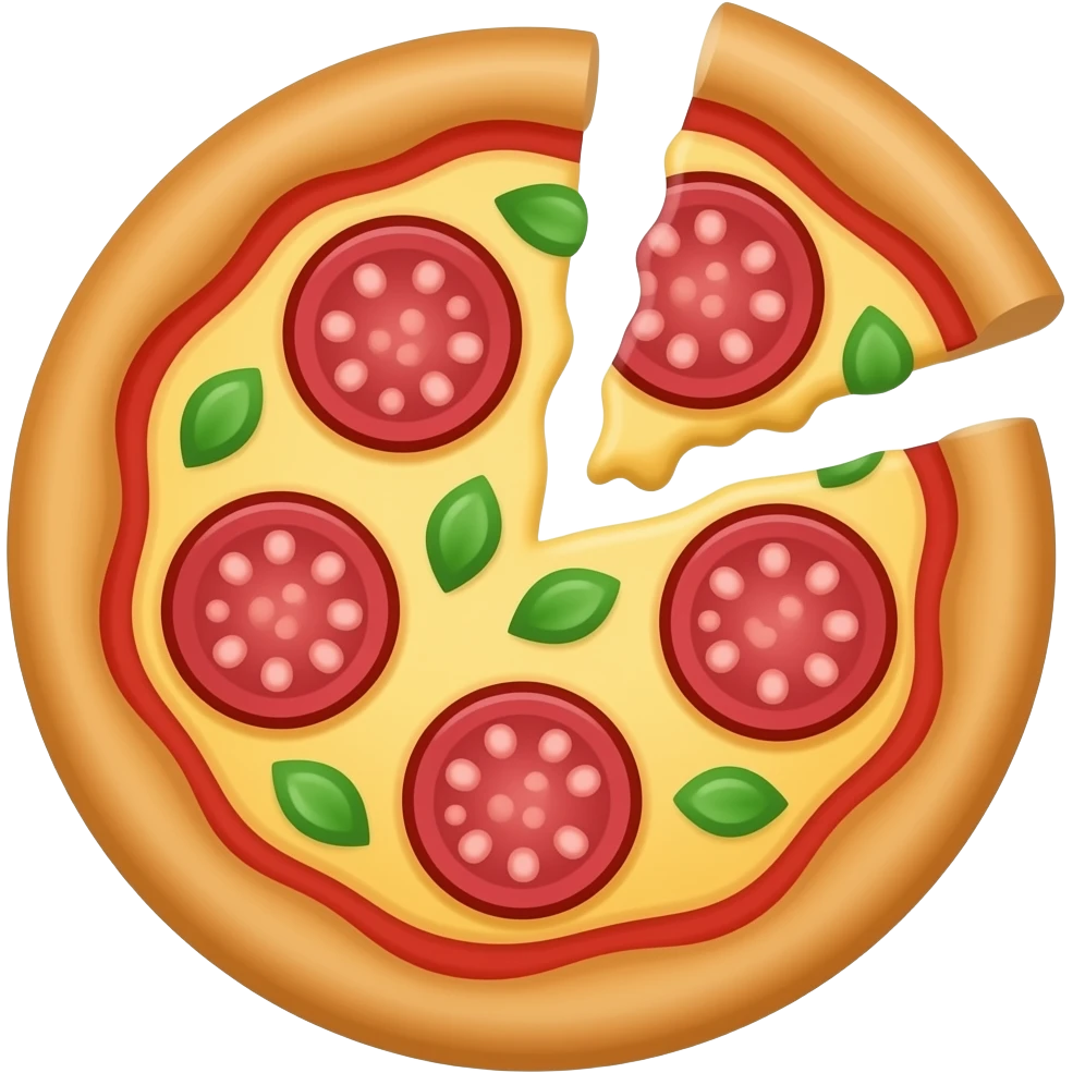 Pizza emoji