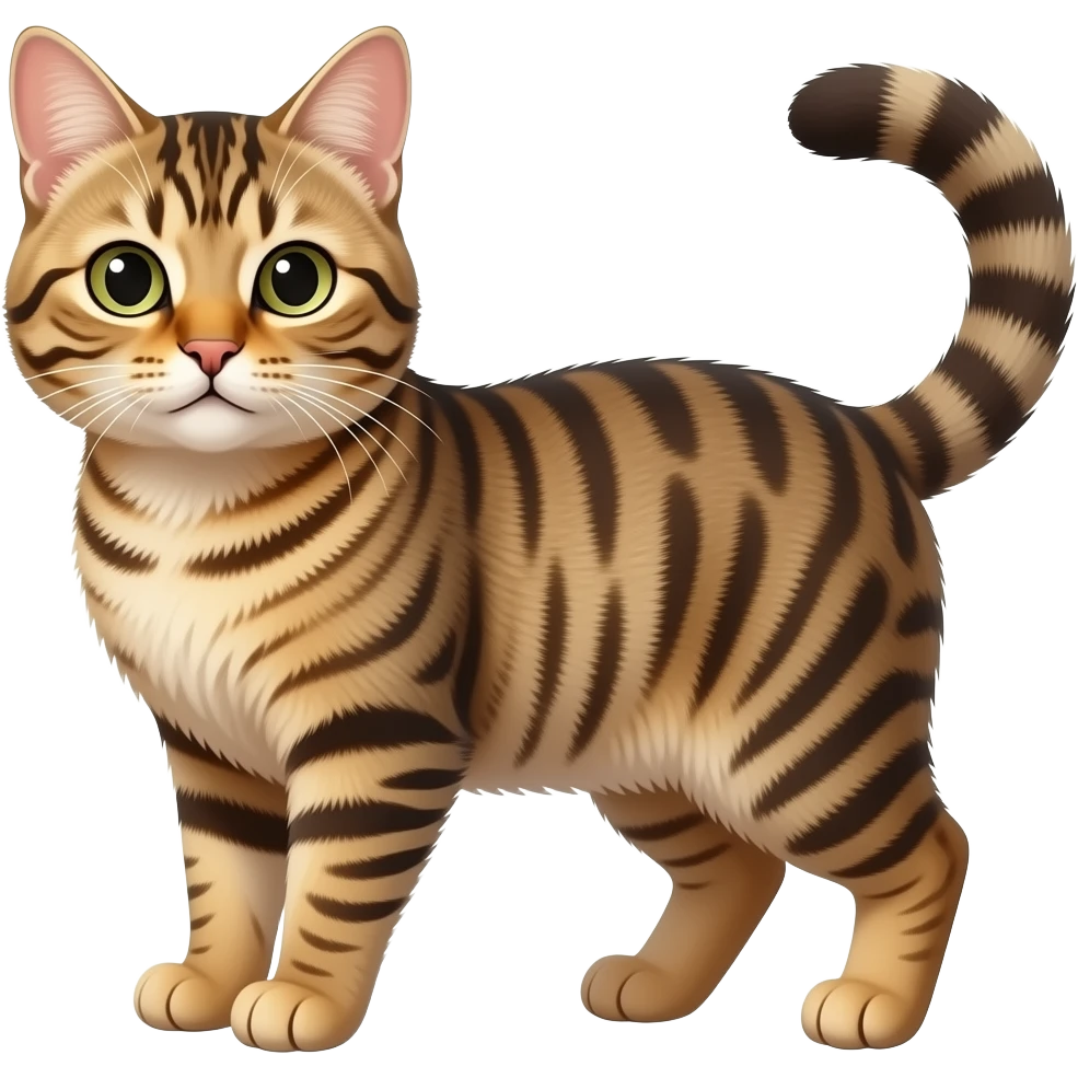 Gato atigrado emoji