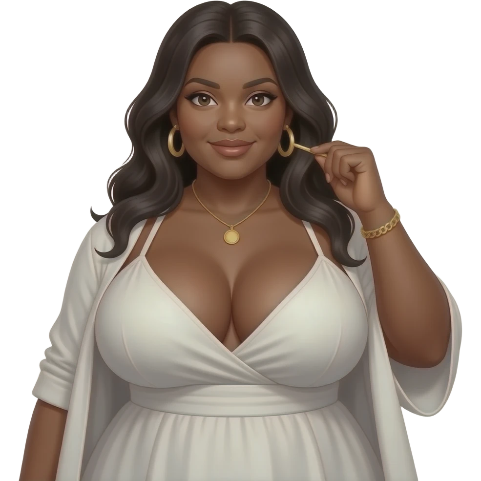 Ebony thicc big ass big boobs Older emoji