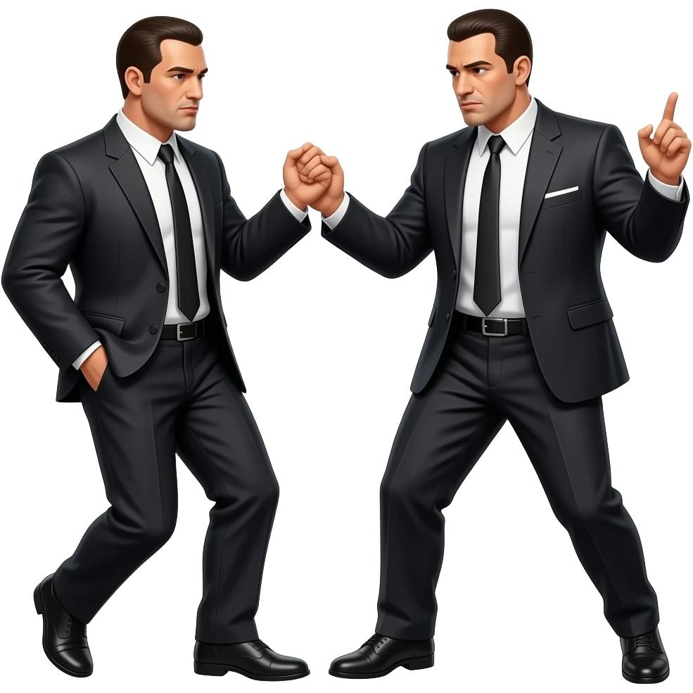 gangster slow dancing emoji