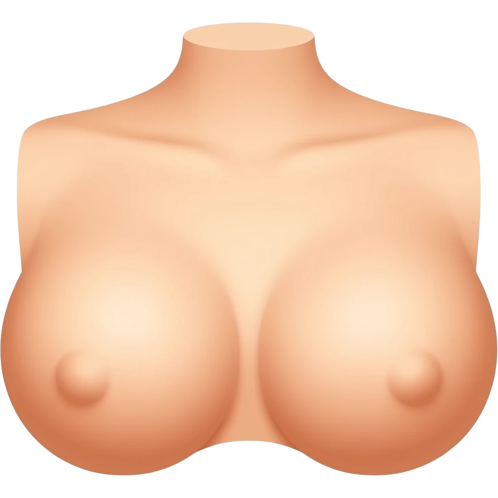 Breast emoji