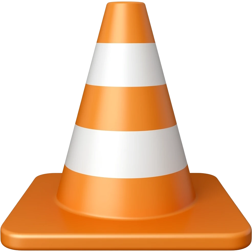 rubber cone emoji