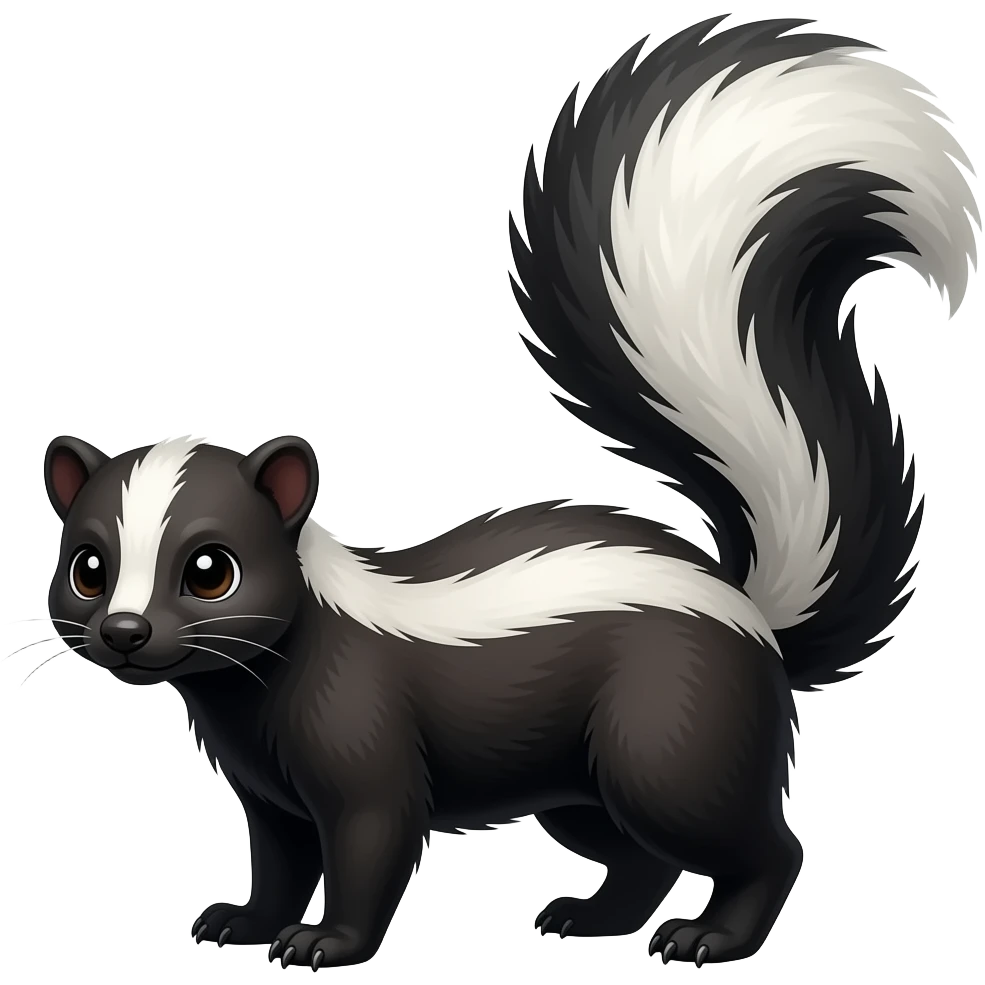 North american skunk emoji