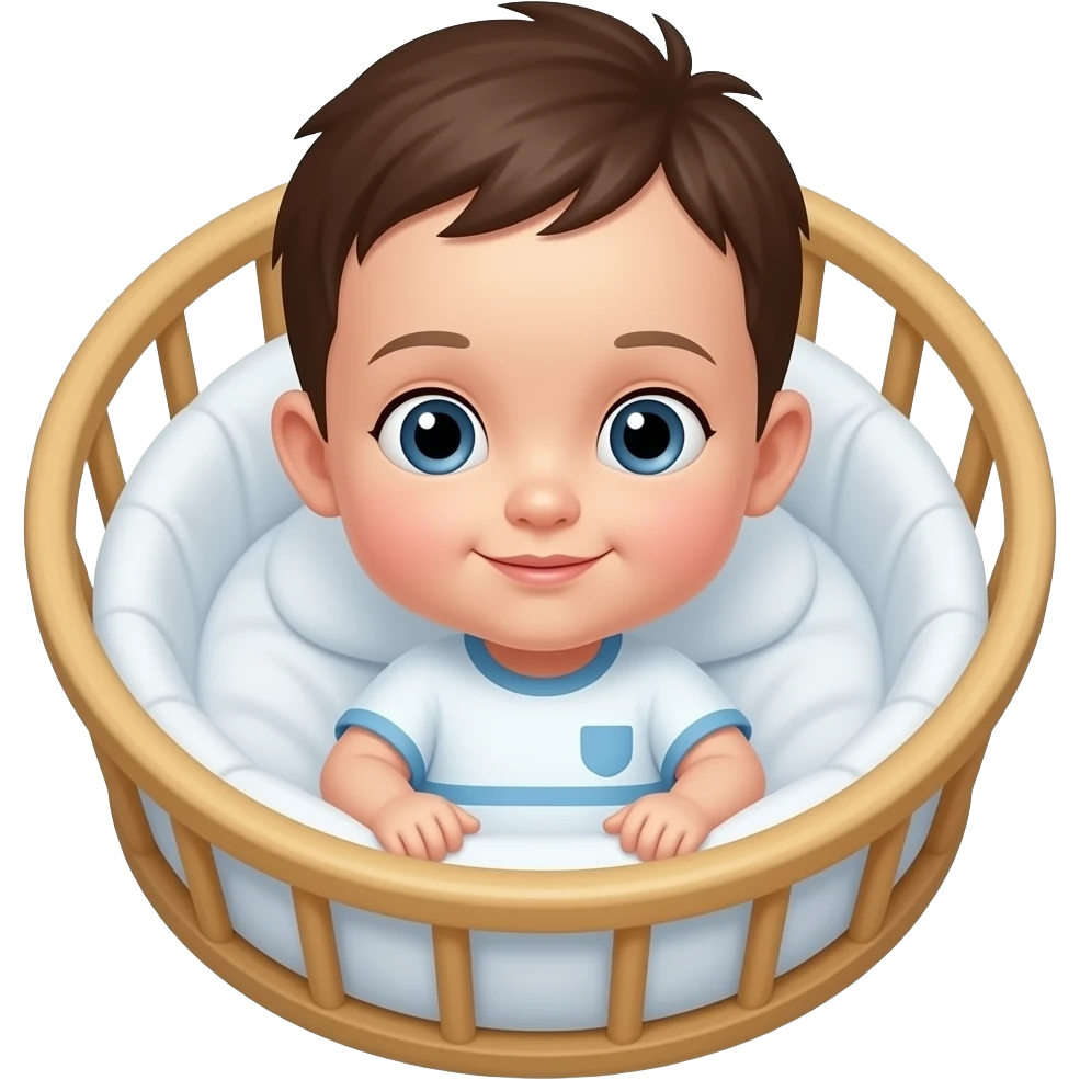 Baby in a Cradle emoji