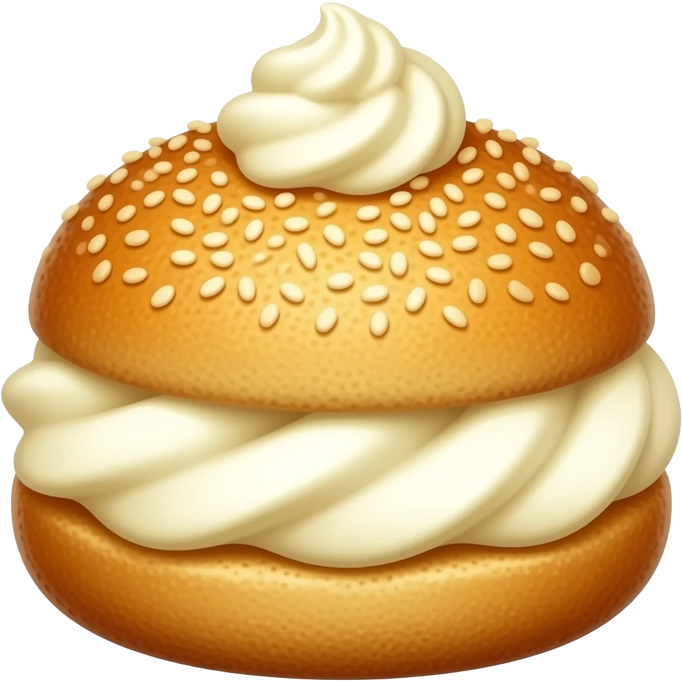 Cream puff emoji | AI Emoji Generator