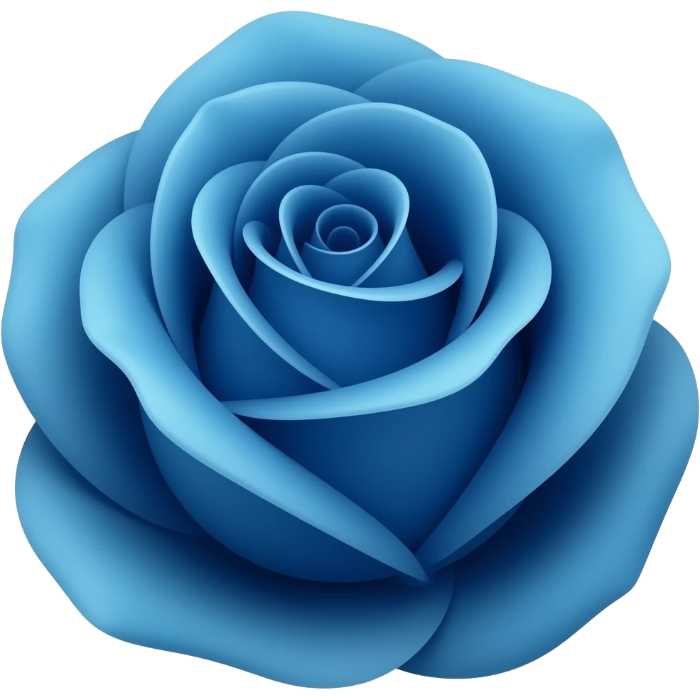 rosa azul emoji