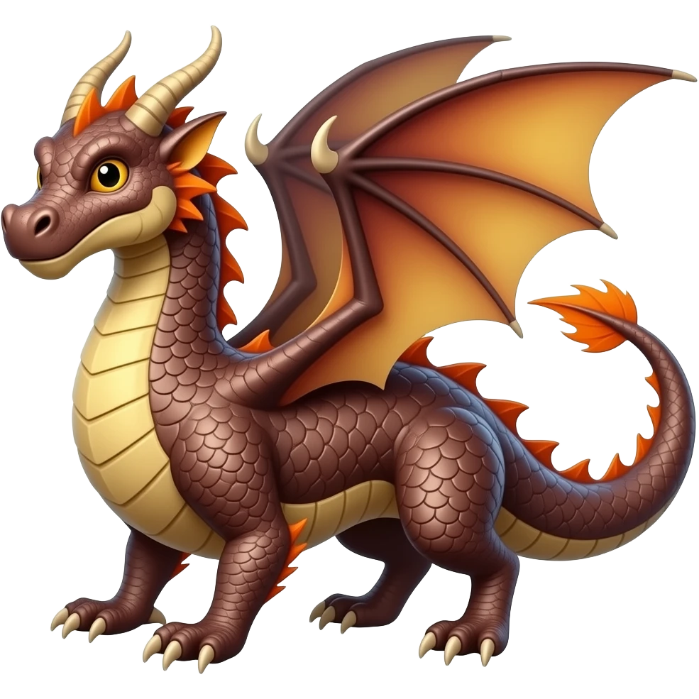 In dragon emoji