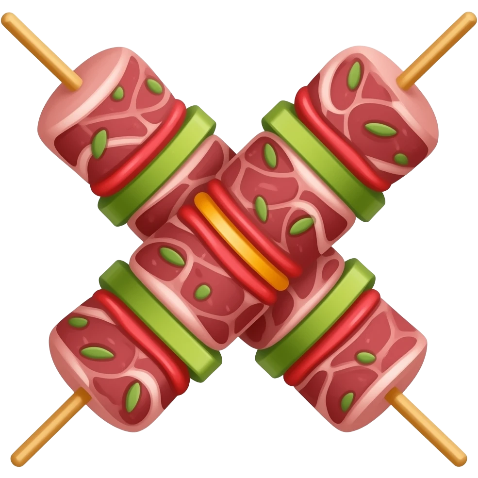 Lamb speducci skewer emoji