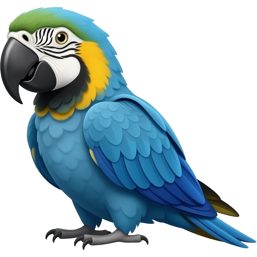Arara azul emoji