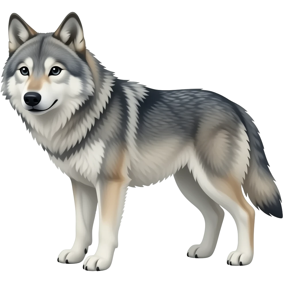 wolf emoji