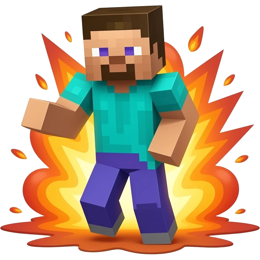 Creeper Explosion emoji