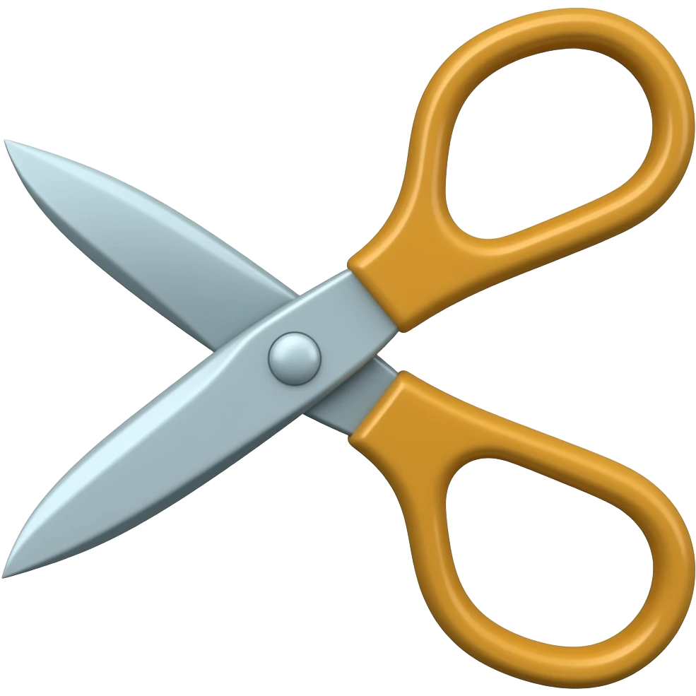 Scissors emoji