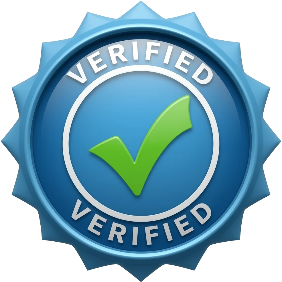 blue verified badge stickers emoji