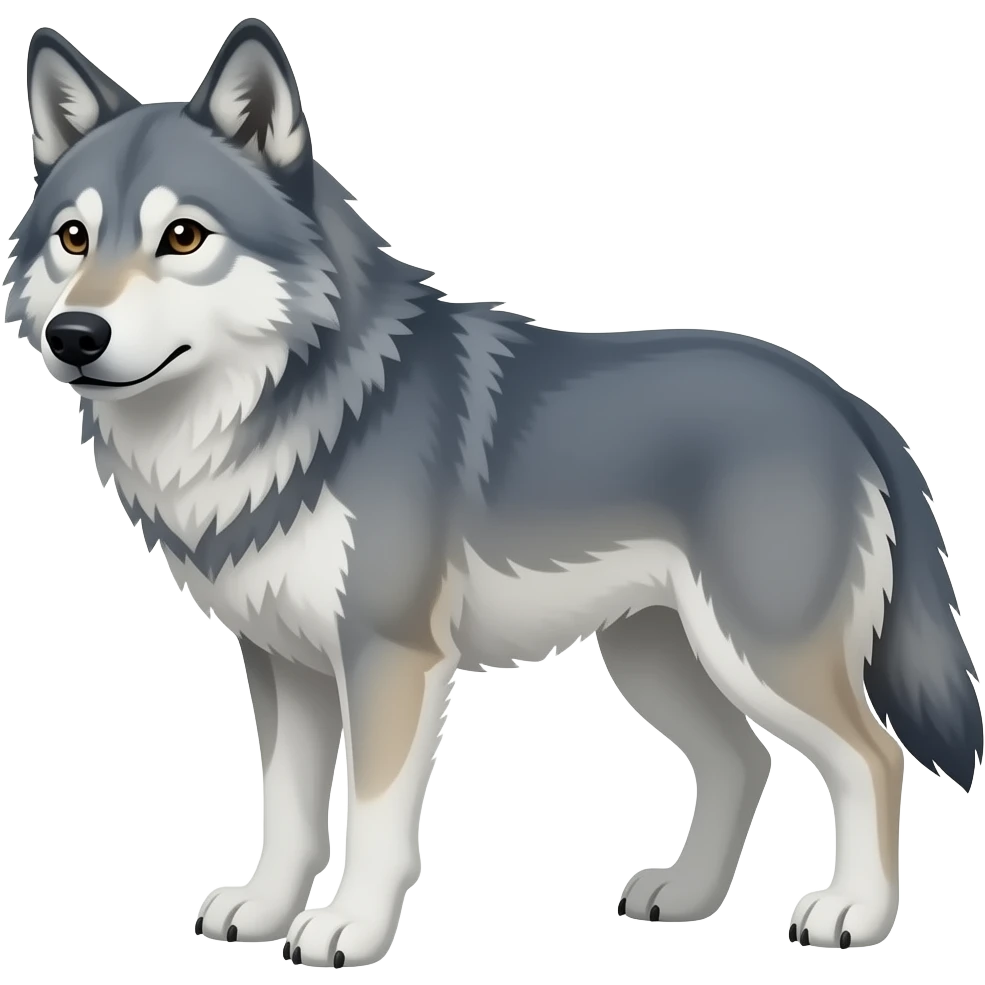 wolf emoji