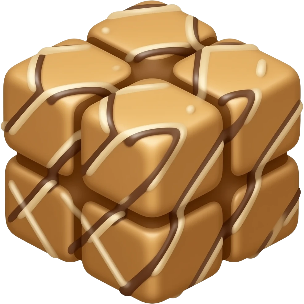 marzipan cube emoji