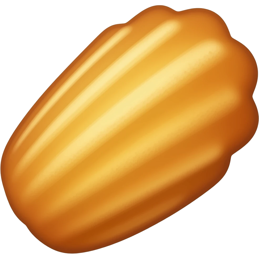 French madeleines emoji
