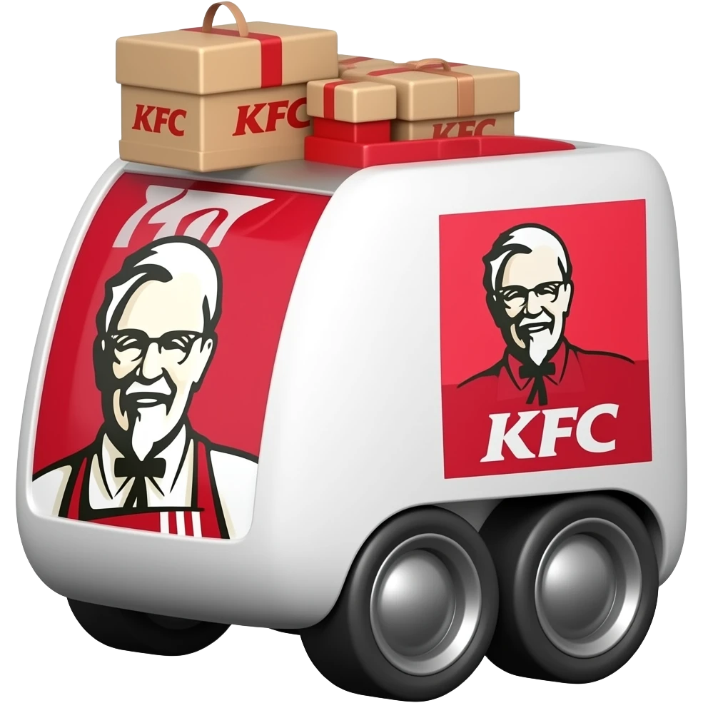 Kfc delivery robot emoji