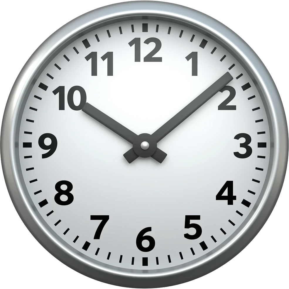 Clock emoji