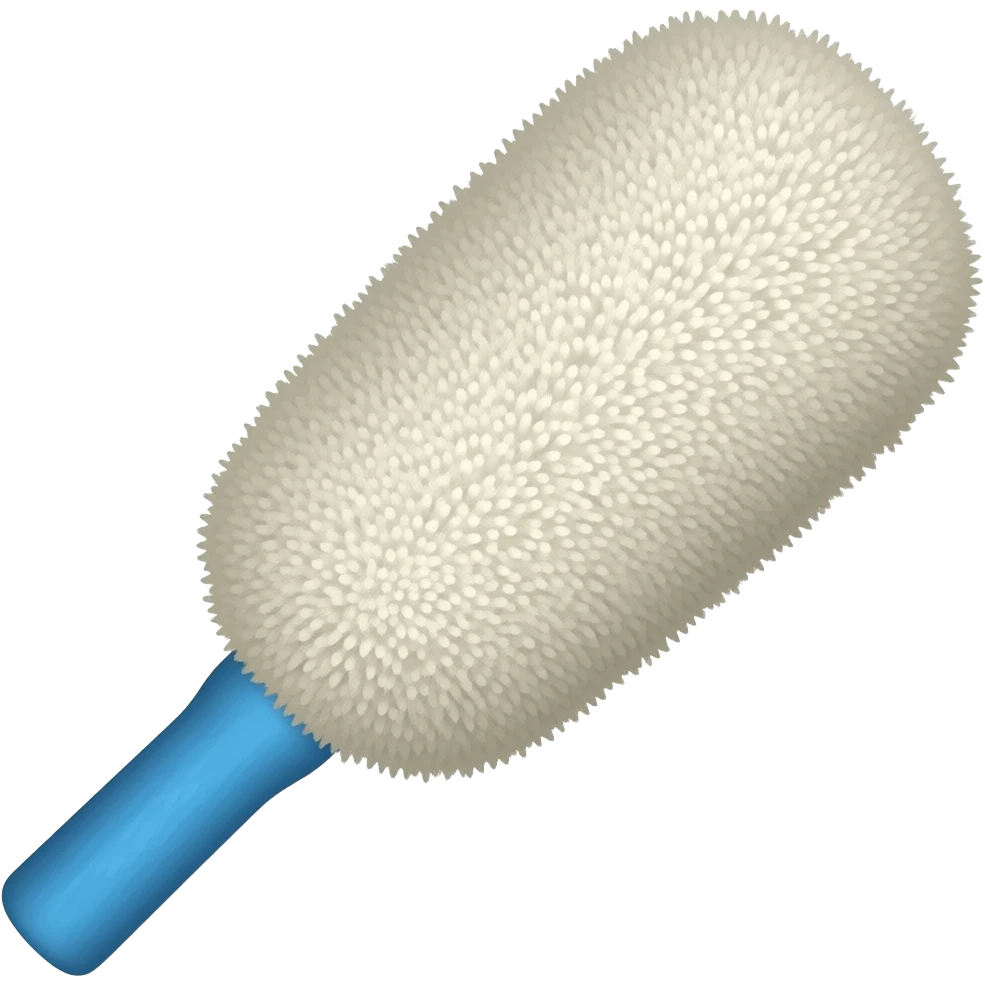 dust off Static duster emoji