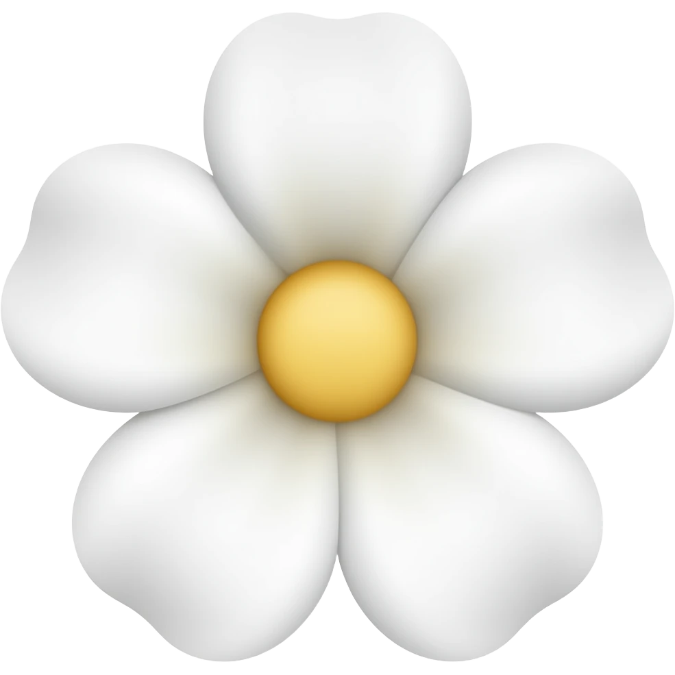 White flower emoji