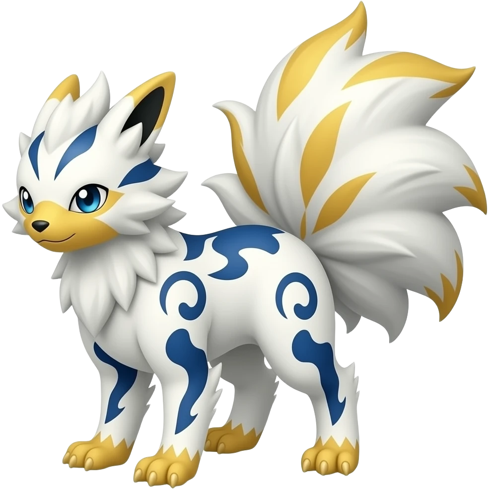 Pyroar-Furret-Shinx-Luxio-Luxray-hybrid emoji