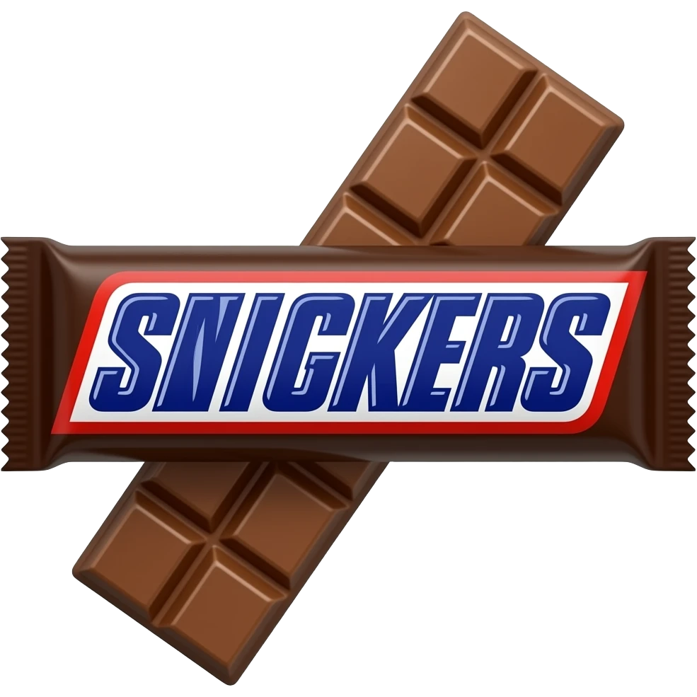 snickers emoji