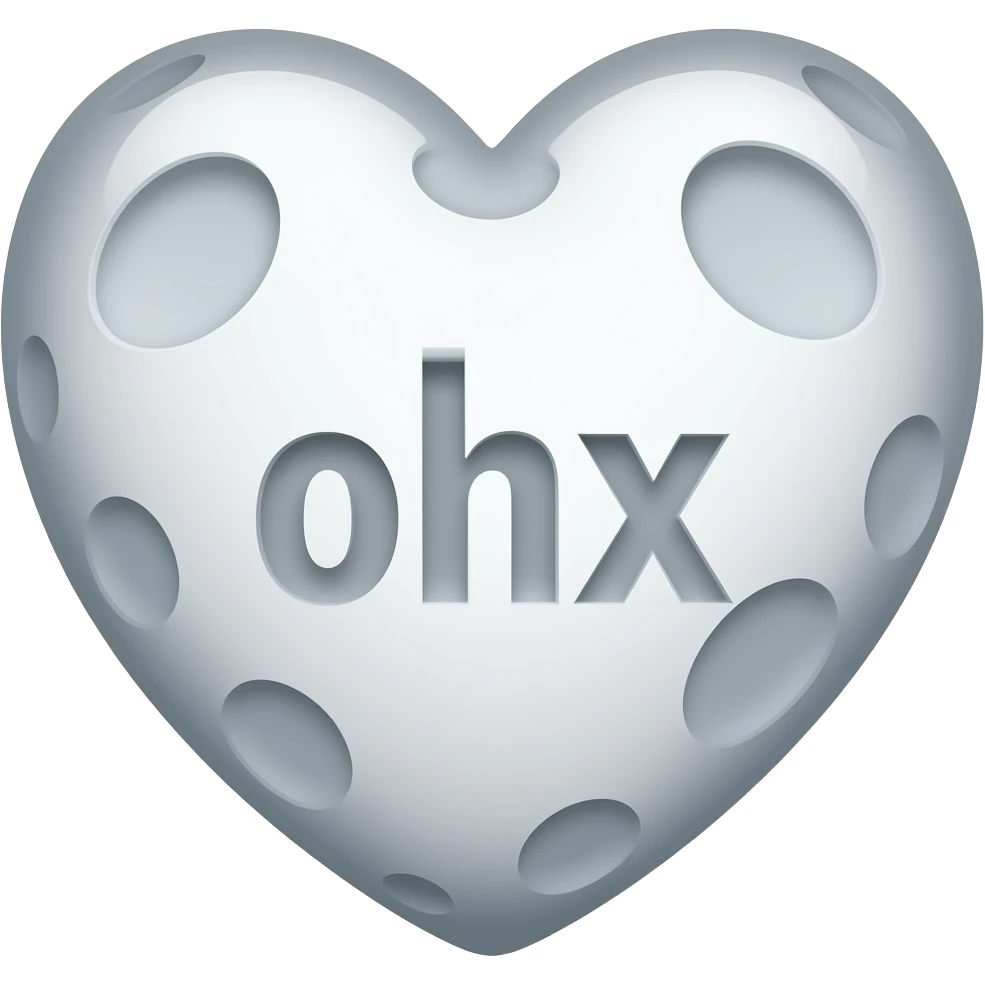 a heart shaped moon with the "repeat" symbol in the middle emoji