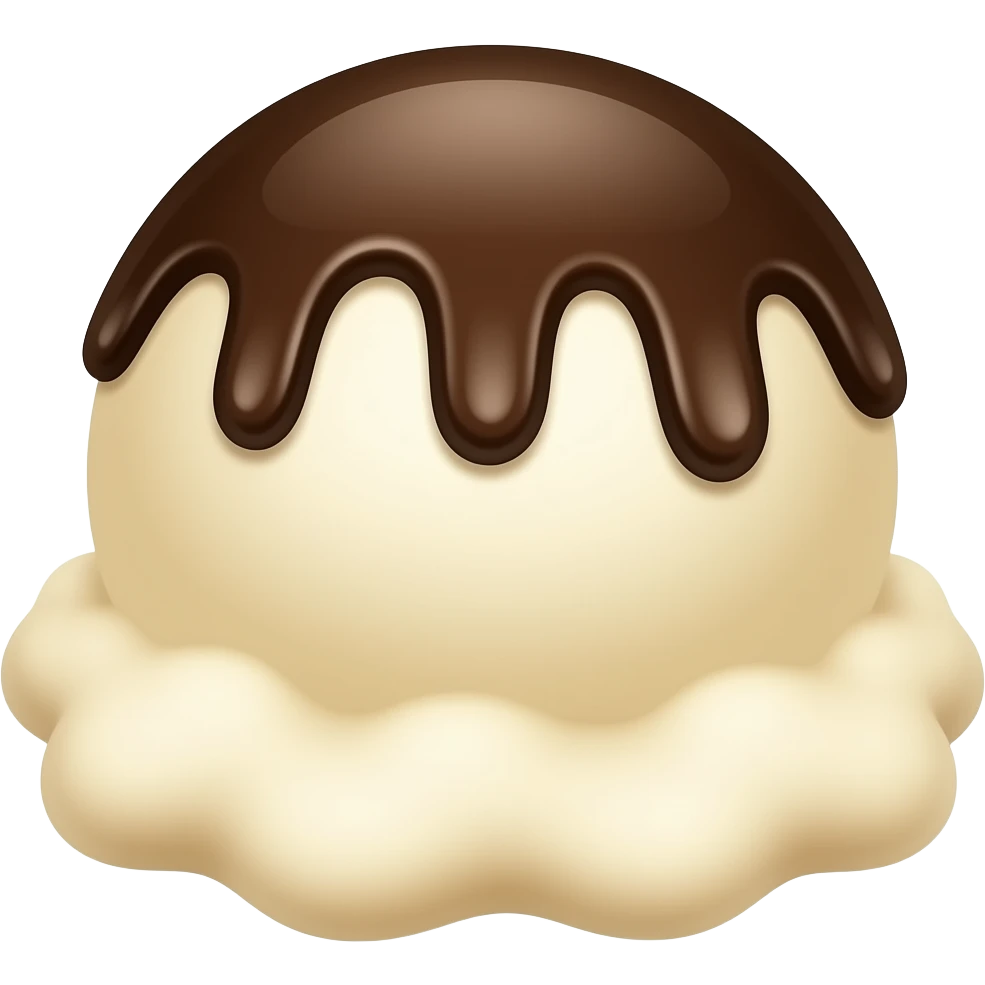 Ice cream emoji