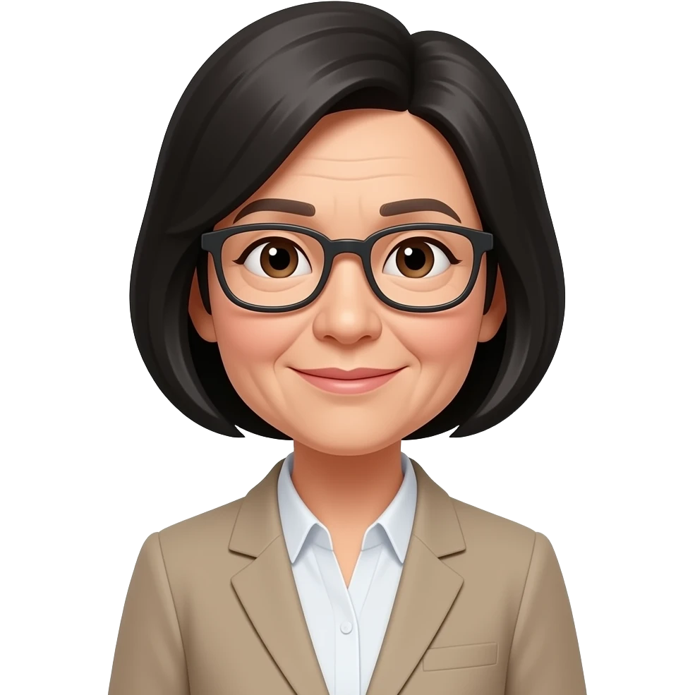 59세 교사 동양인 여성 emoji