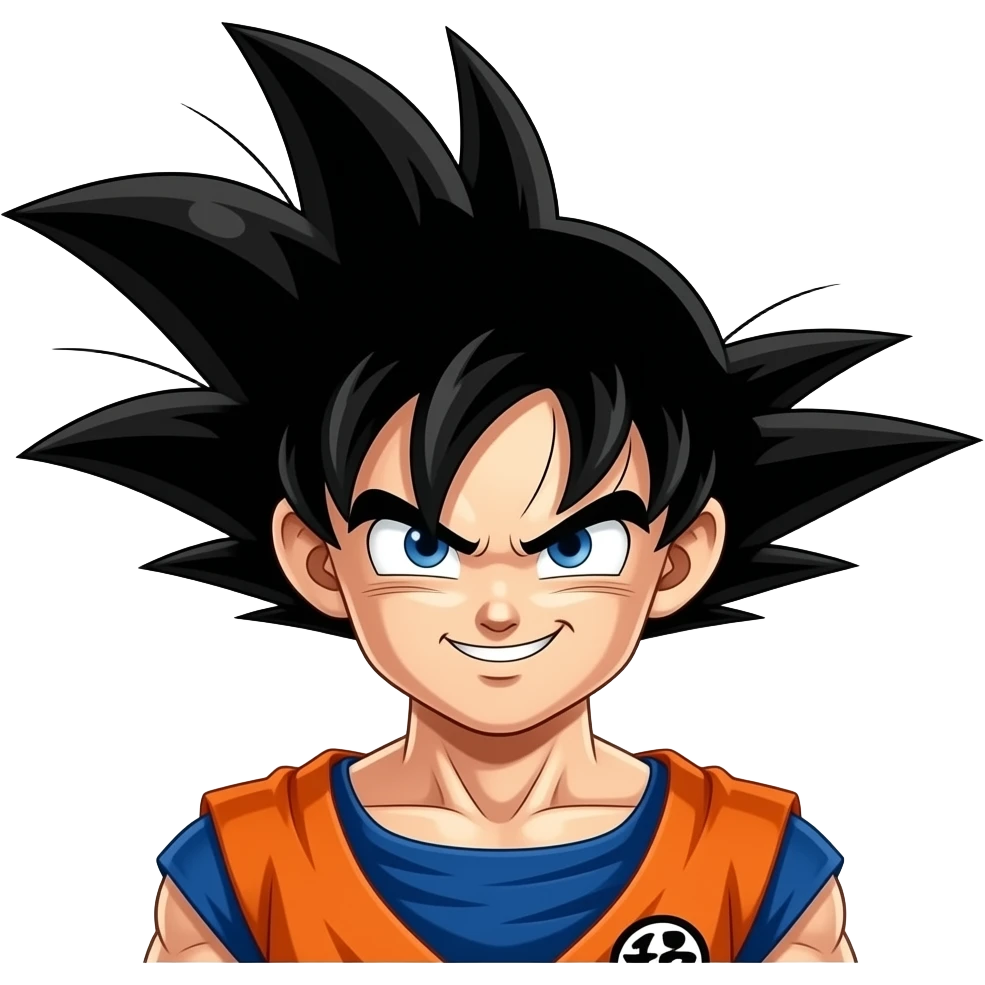 Black goku emoji emoji