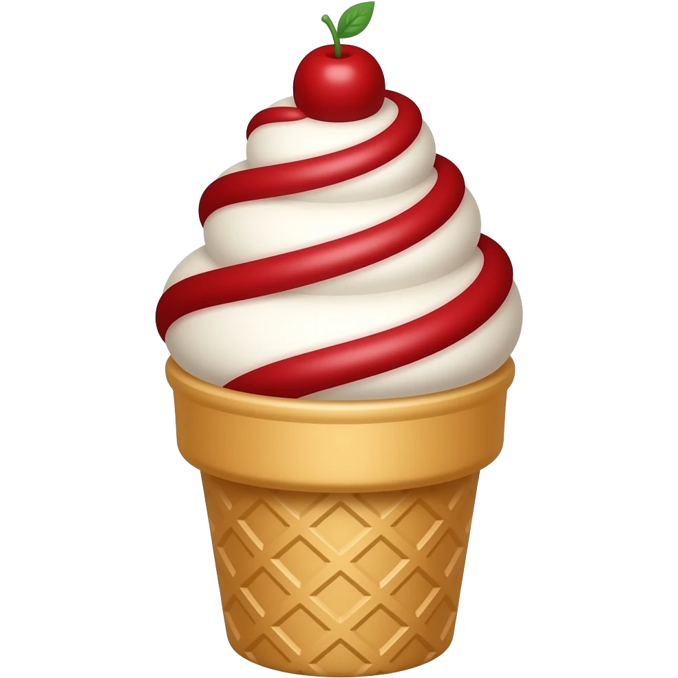 Cake Cone emoji