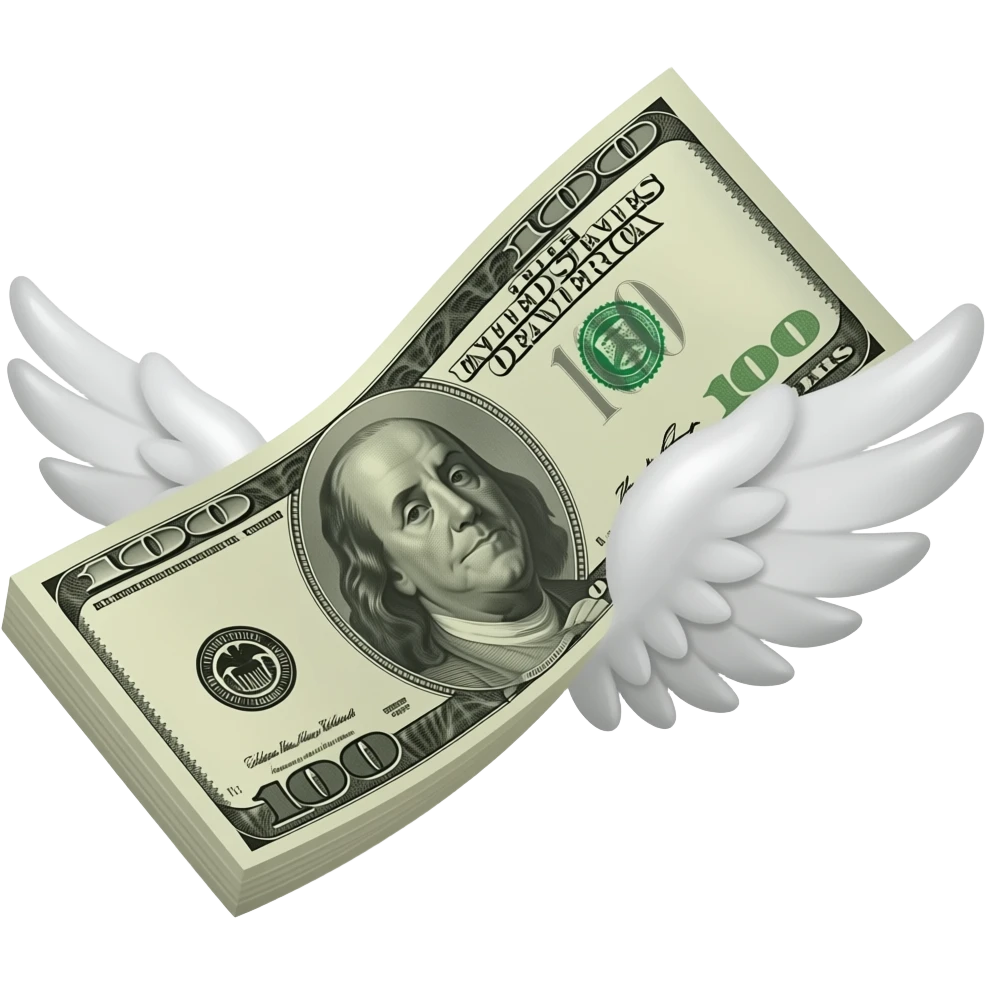 DINERO ALAS emoji