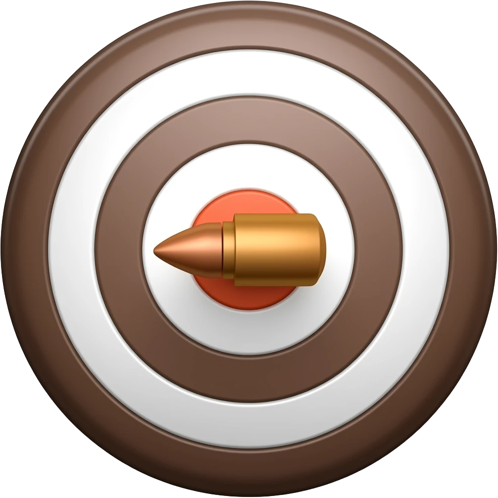 target bullet emoji