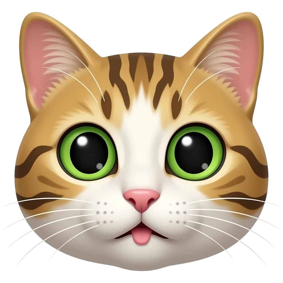 cat face begging emoji
