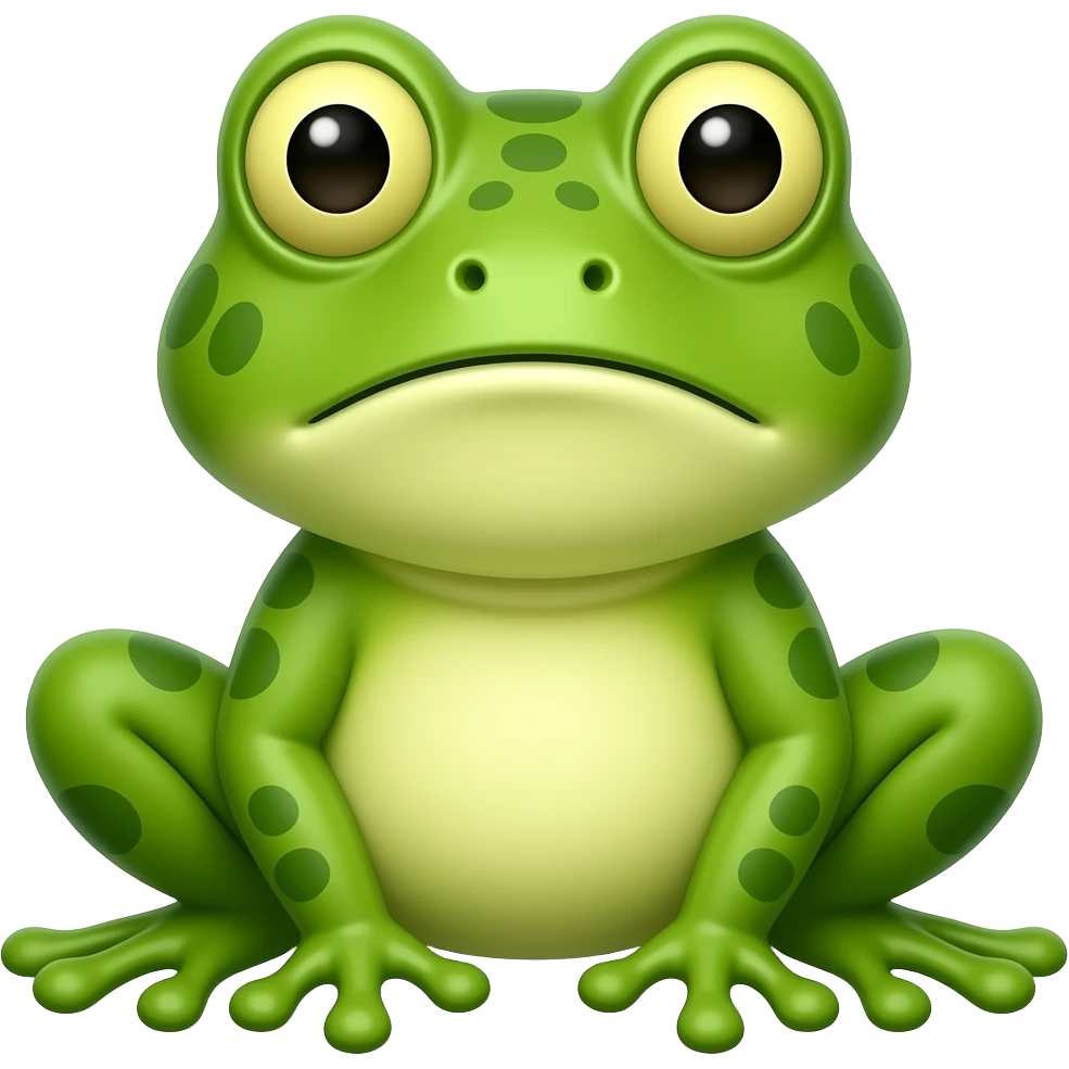 WORRY FROG emoji