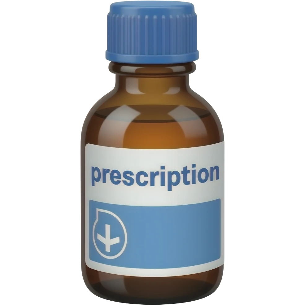 brown presciption cough syrup bottle emoji
