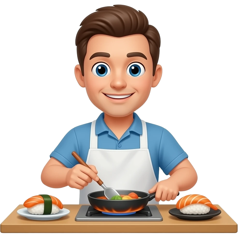 Ronald doing sui emoji