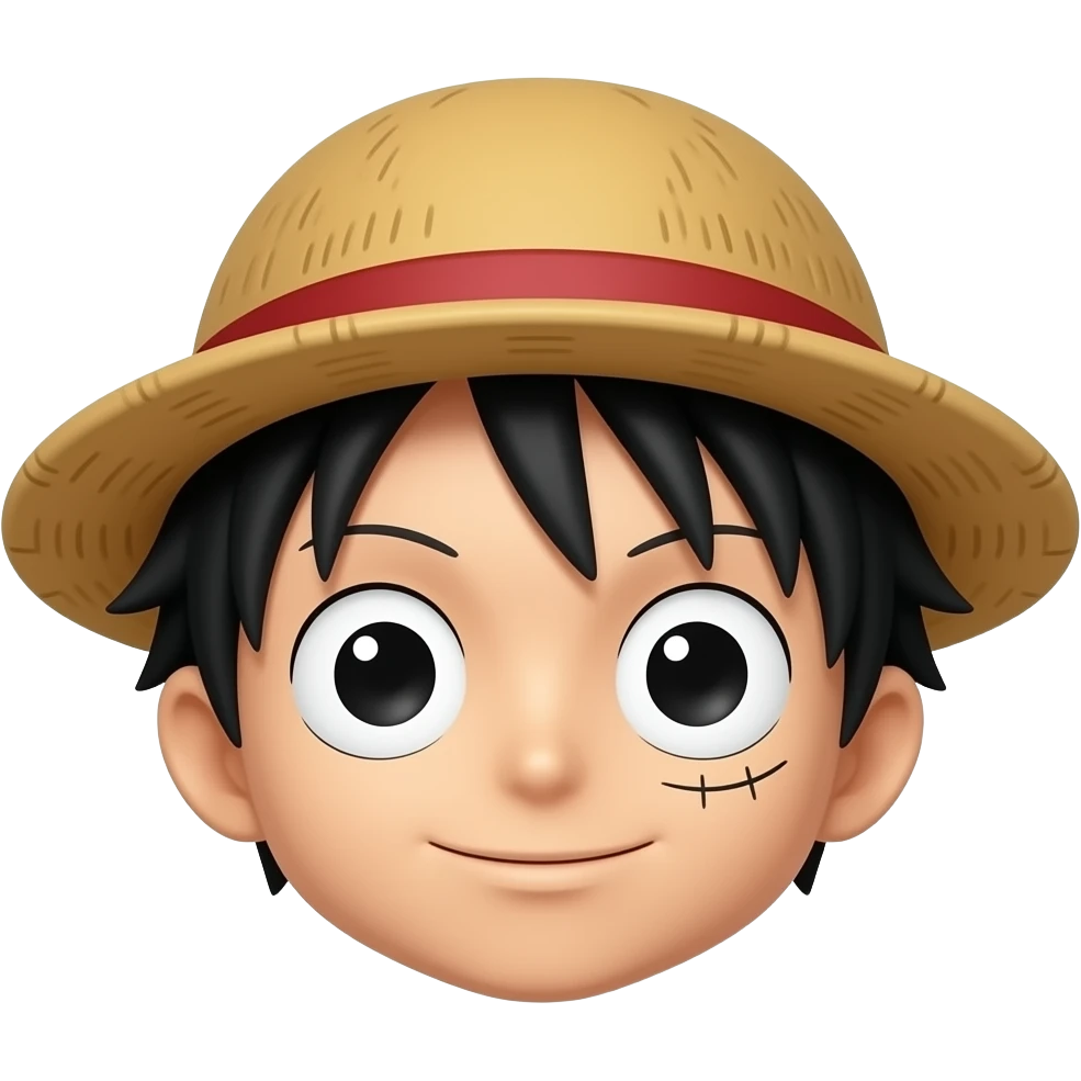 samll luffys hat copie for rblox paste emoji