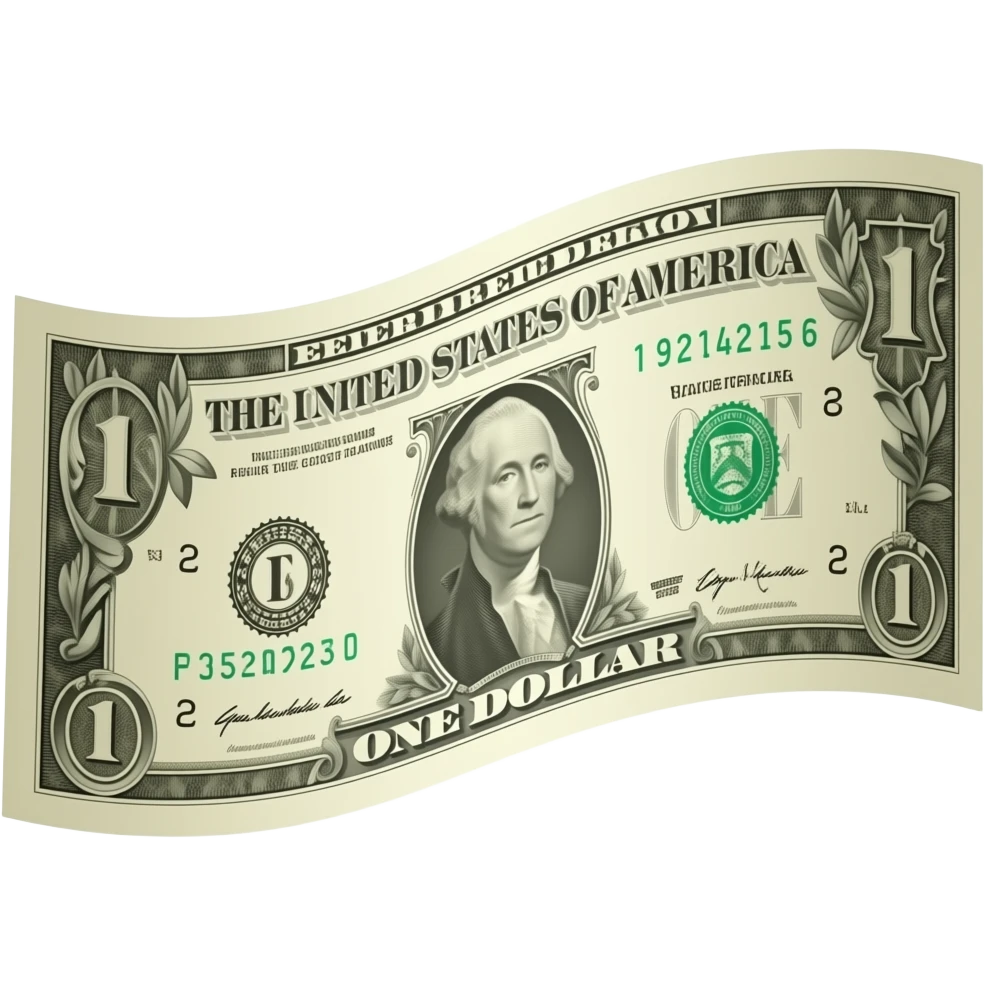 dollar emoji