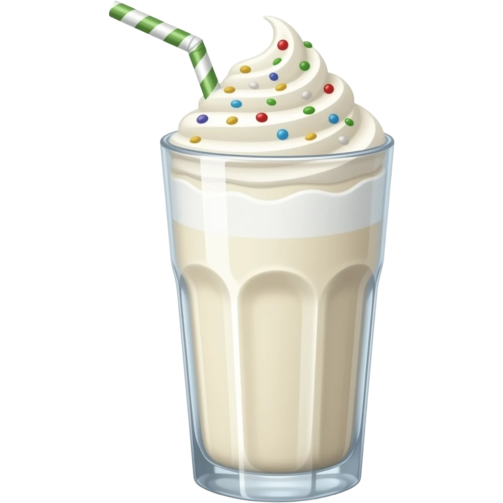 Milkshake emoji