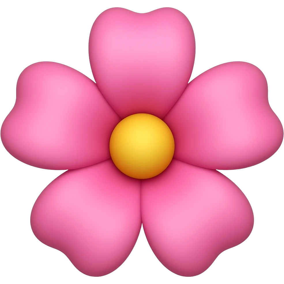 Pink emoji