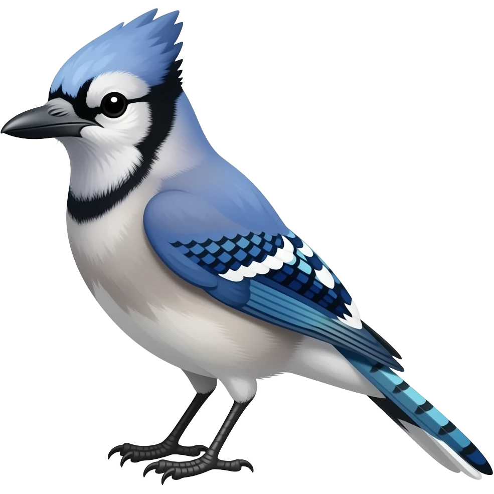 blue jay emoji