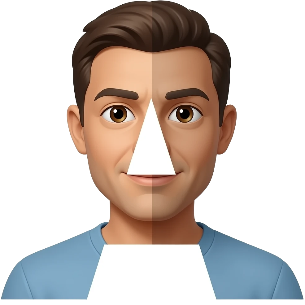Human to Alphabet transformation emoji