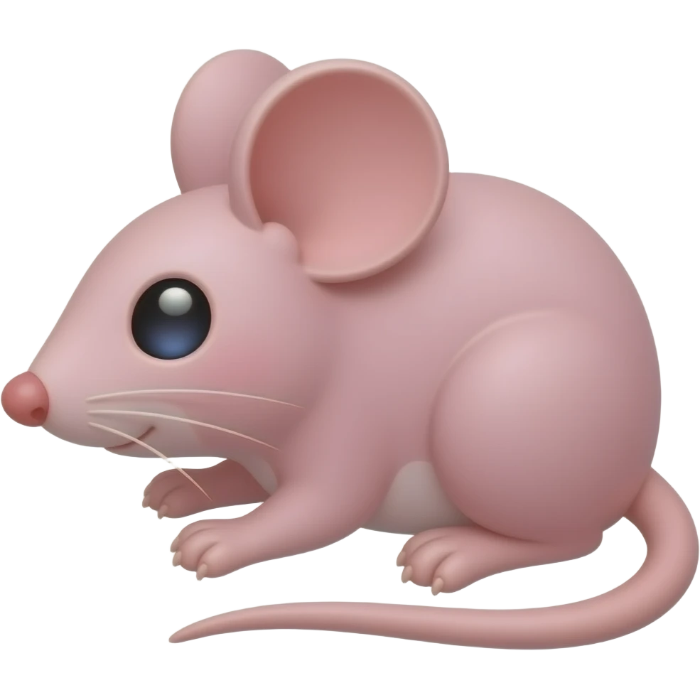 Pink🐭 emoji
