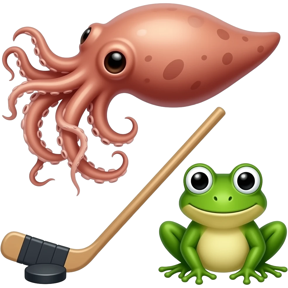 🦑🌪🏑🐸 emoji