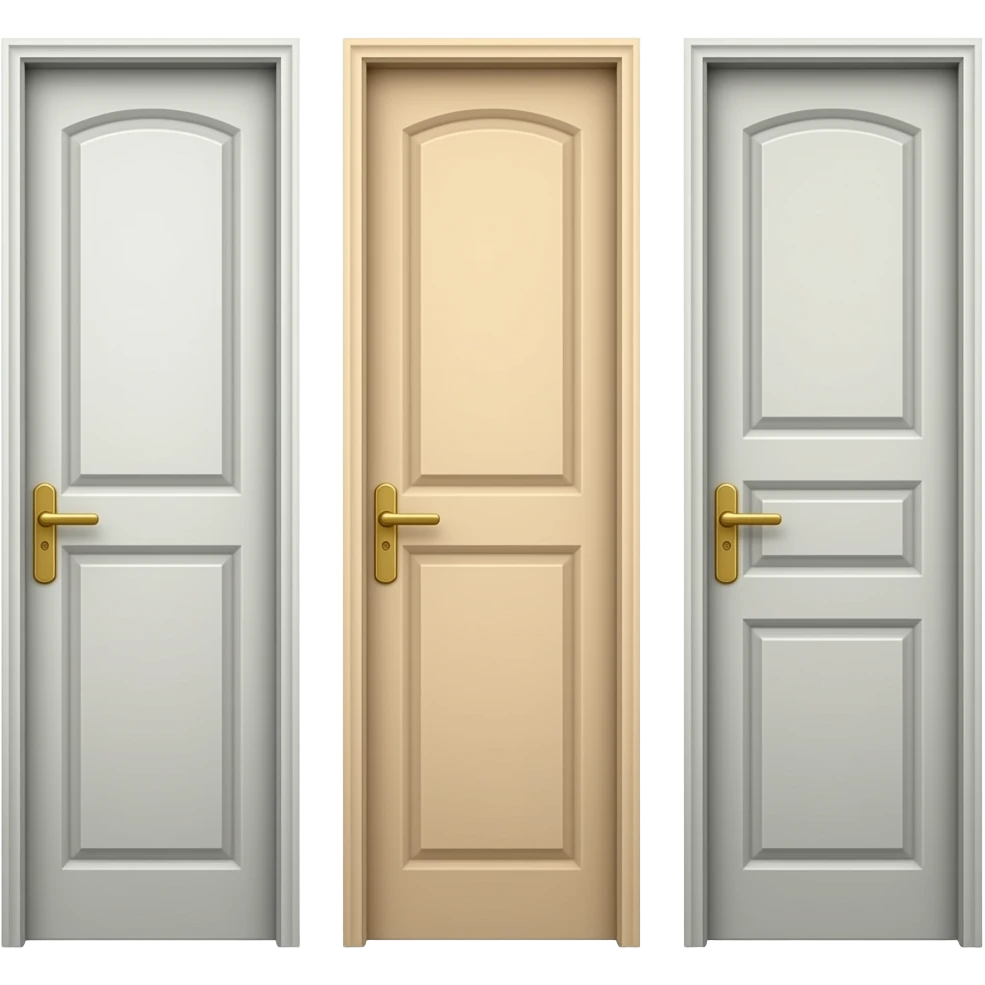 3 doors emoji