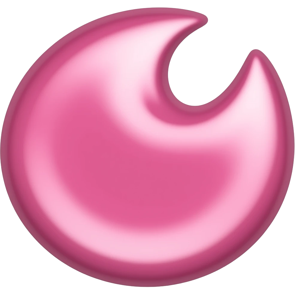 pink paints emoji