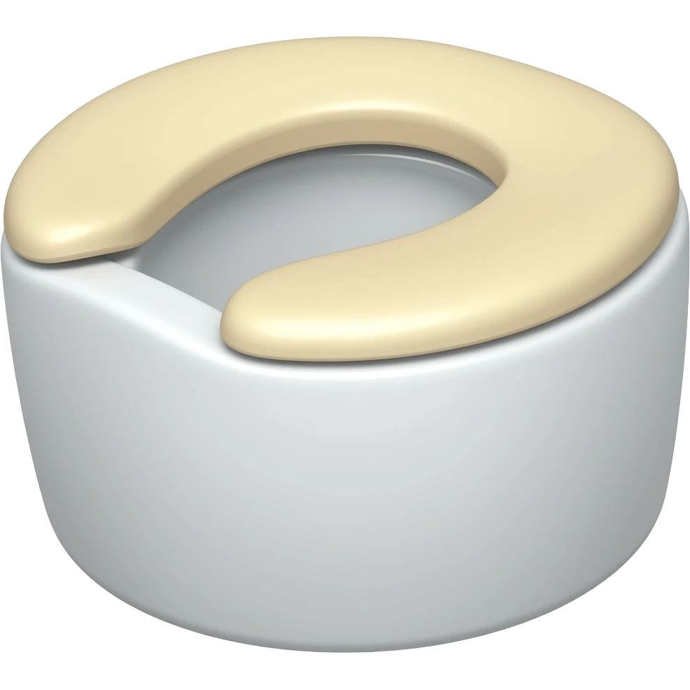 Горшок для похода в туалет детям emoji