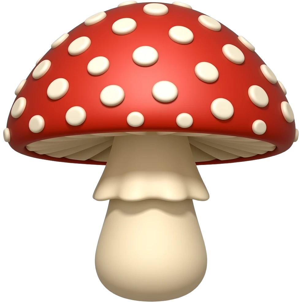 crimson agaric emoji