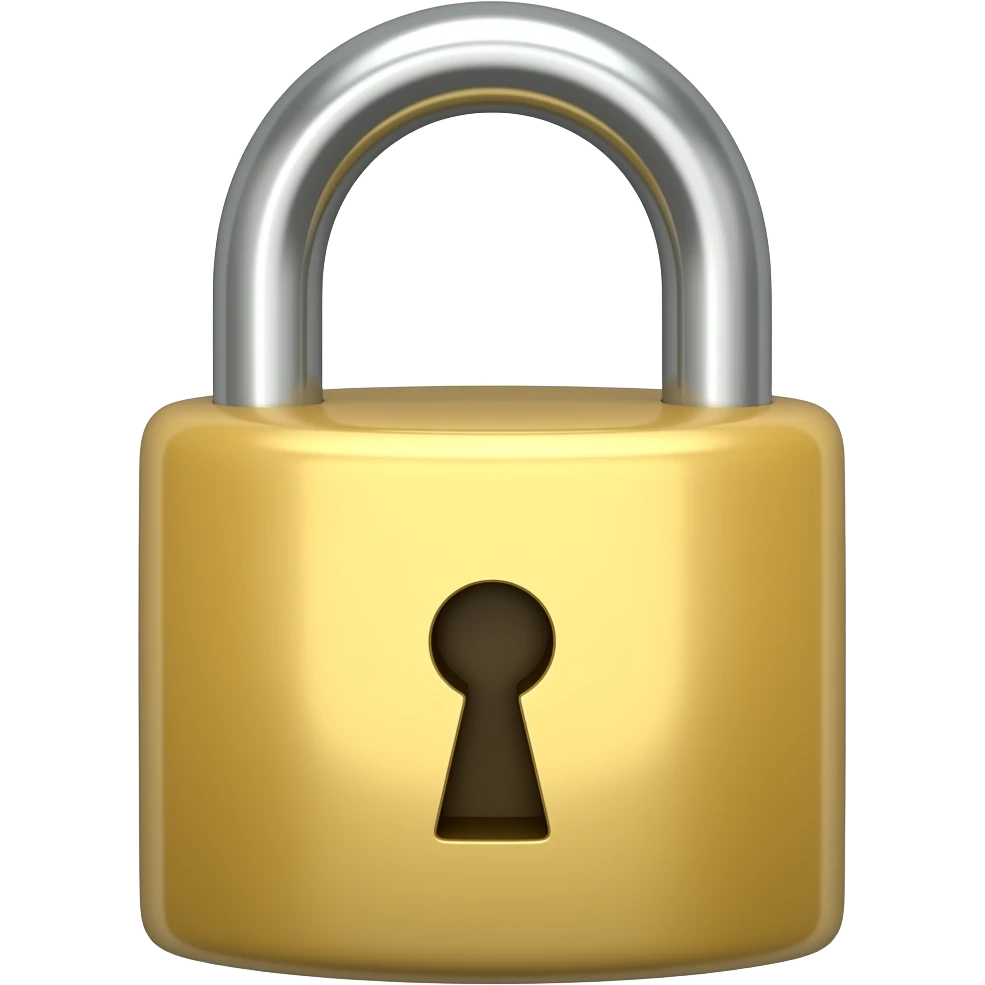Lock emoji